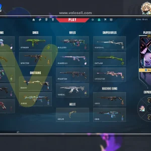 اکانت ولورانت رنک Unranked کد 5636
