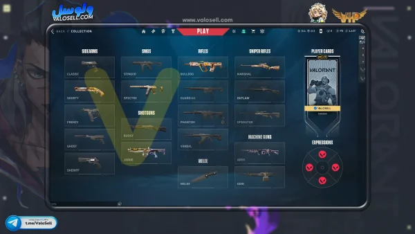 اکانت ولورانت رنک Unranked کد 5666
