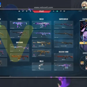 اکانت ولورانت رنک Unranked کد 5678