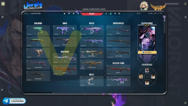 اکانت ولورانت رنک Unranked کد 5678