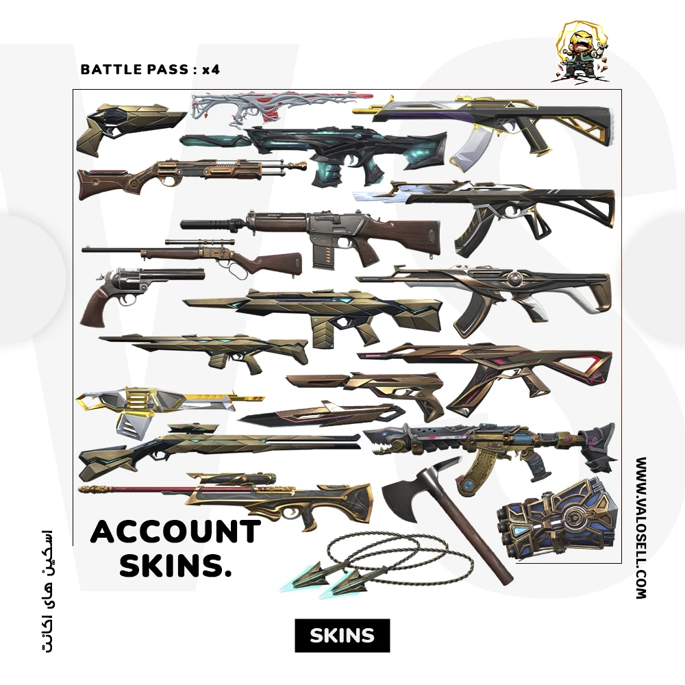 اکانت ولورانت رنک Unranked کد 5975 - Image 2