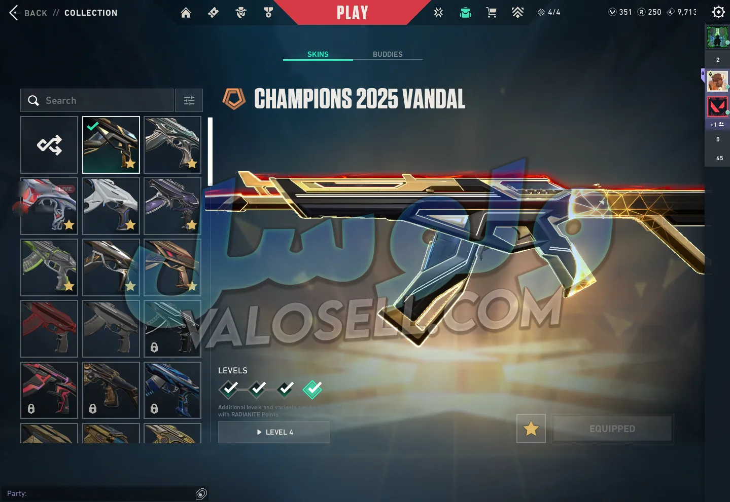اکانت ولورانت رنک Platinum 2 کد 6081 - Image 3