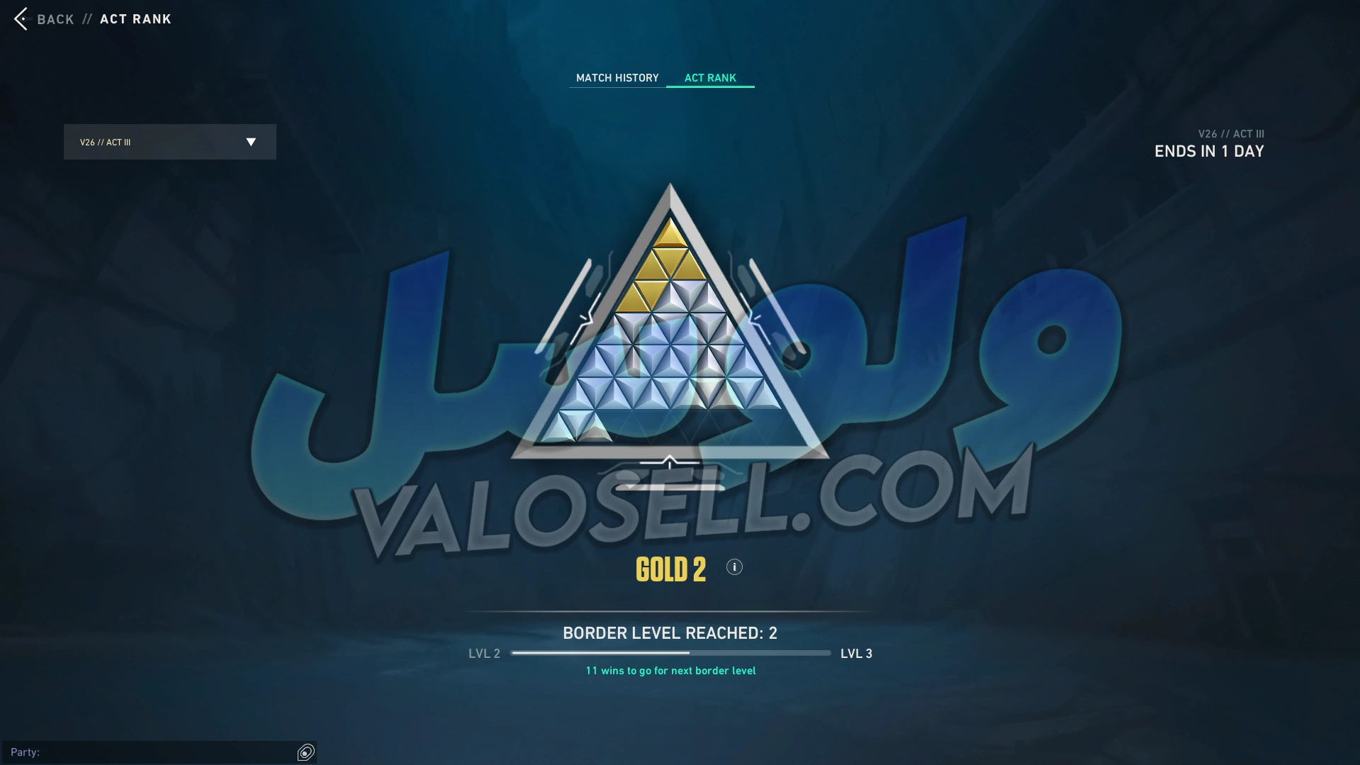 اکانت ولورانت رنک Gold 2 کد 6277 - Image 2