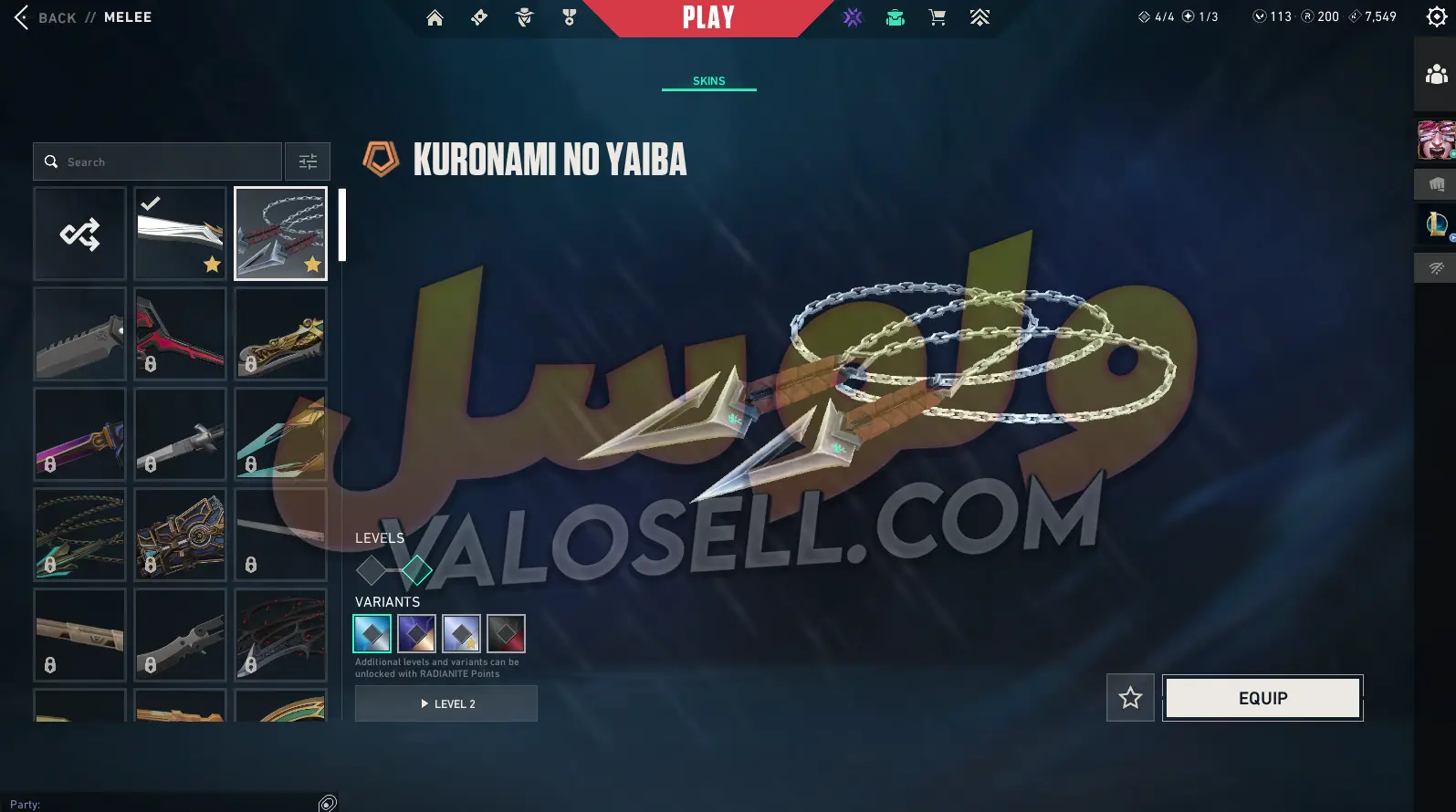 اکانت ولورانت رنک Diamond 1 کد 6286 - Image 4