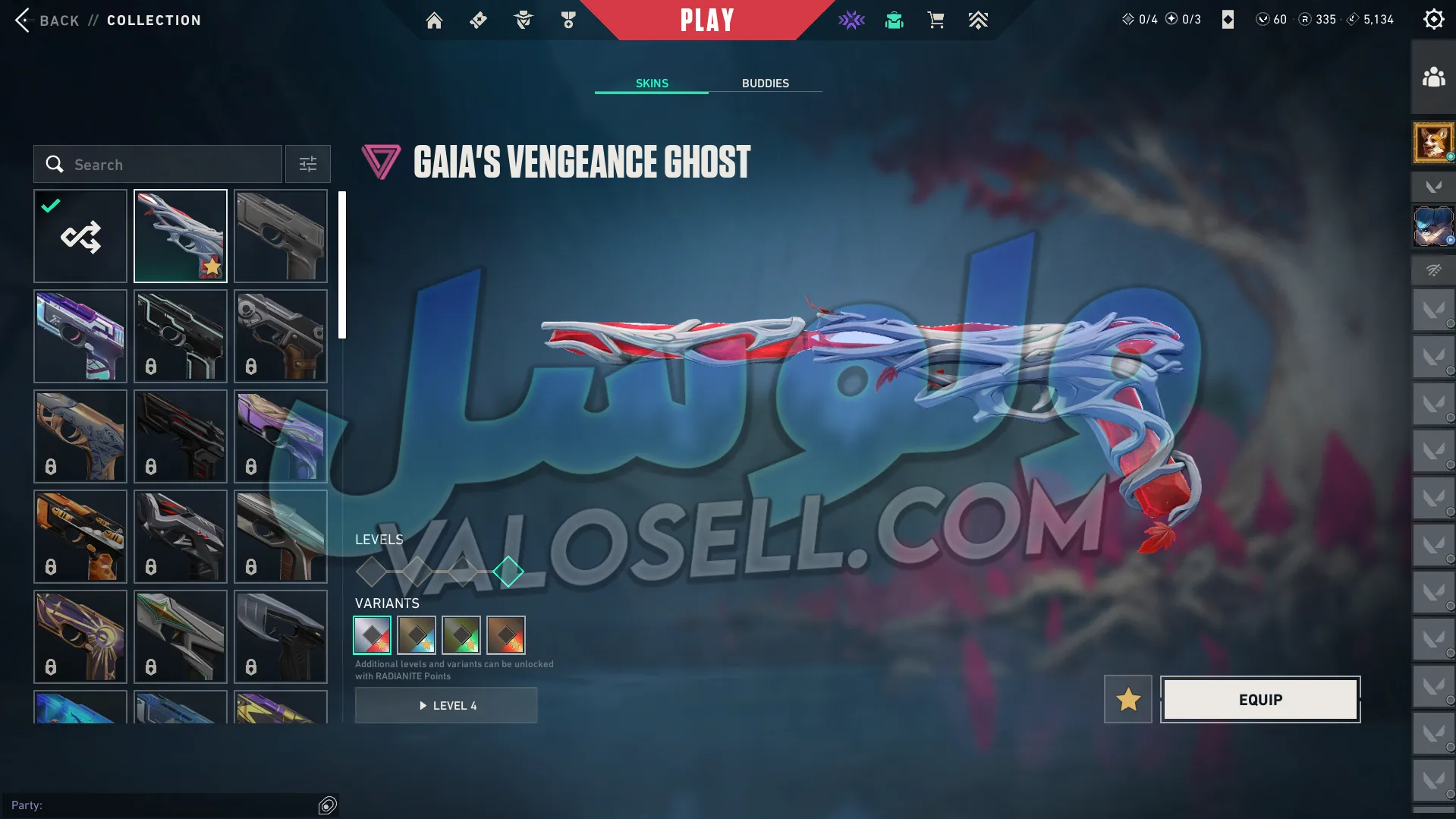اکانت ولورانت رنک Unranked کد 6289 - Image 3