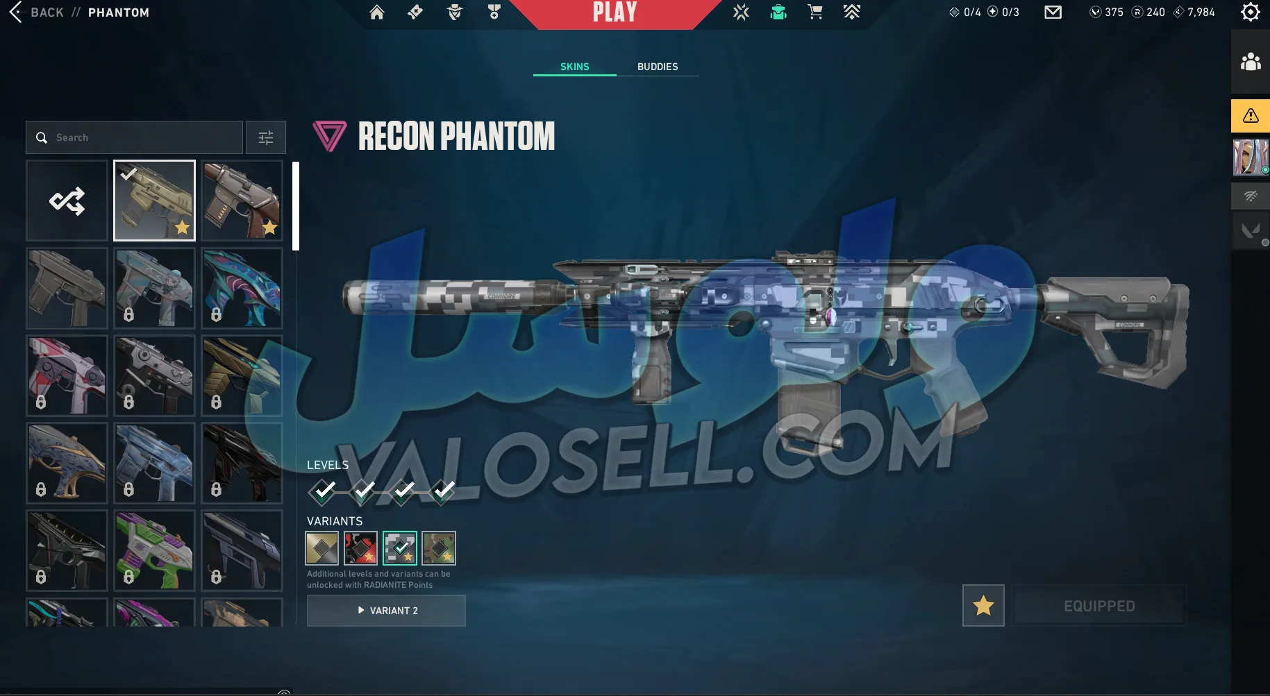 اکانت ولورانت رنک Unranked کد 6440 - Image 2